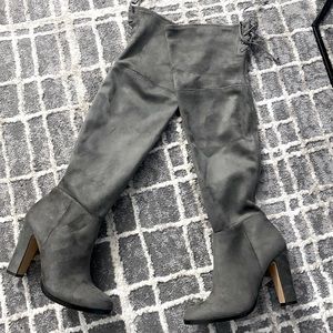 Gray cheera Vince Camuto over knee high boots
